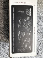 Ultimate Rifle Build 16×36 AR15 Gun Cleaning Mat Exploded Parts Diagram New