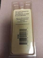 Pro-Shot Benchrest Brush Phos. Bronze Bristles Brass Core .375 Cal