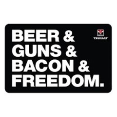 TekMat, Original Mat, Beer & Guns & Bacon & Freedom, Thermoplastic S (FVS035921)