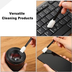 500 Pack 5.1-Inch Foam Tip Cleaning Swabs for Electronics & Optical Equipment