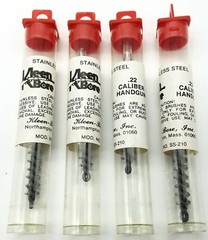 Lot of 4 KleenBore .22 Caliber Handgun Brushes, SS-210
