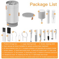 20-in-1 Multifunctional Electronics Cleaning Kit With Storage Box For