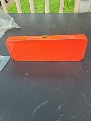 Vintage Sears Roebuck and Co. No.2140 12-16 ga Gun Cleaning Kit Metal Case