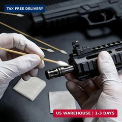 Egaageoi Lint-Free Gun Cleaning Patches and Highly Absorbent Gun Swabs | Firearm