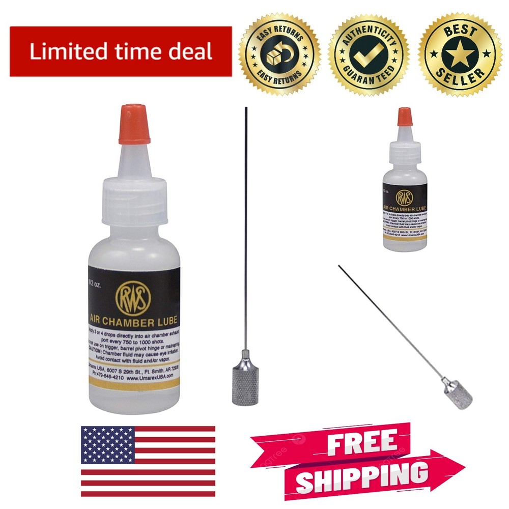 RWS Airgun Chamber Lube, 0.5 oz – Safe and Effective Lubrication Solution