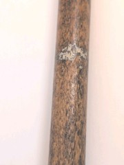 Vintage Antique 37″ Hickory Wood 3-Piece Shotgun Cleaning Rod Brass Fittings
