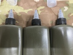 LSA CLP Empty Weapons Oil Bottle Lot 1/2 and 4 Ounce