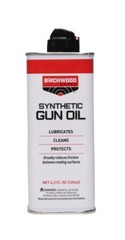 Birchwood Casey Synthetic Gun Oil Lubricates Cleans 4.5 Fluid Oz Spout Can 44128