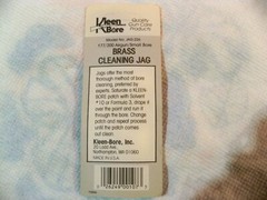 Qty 2 Kleen-Bore Brass Airgun Jags.177/.200/.22 cal. JAG-226
