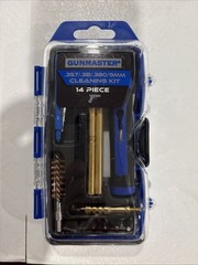 Gunmaster .357 .38 / 9mm Cleaning Kit For Pistols 14 Piece Compact Gun Master