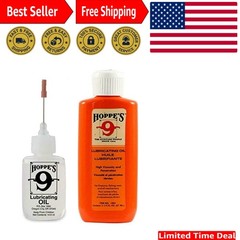 High-Viscosity No. 9 Oil with 2-1/4 oz Refill – Perfect for Firearms & Reels