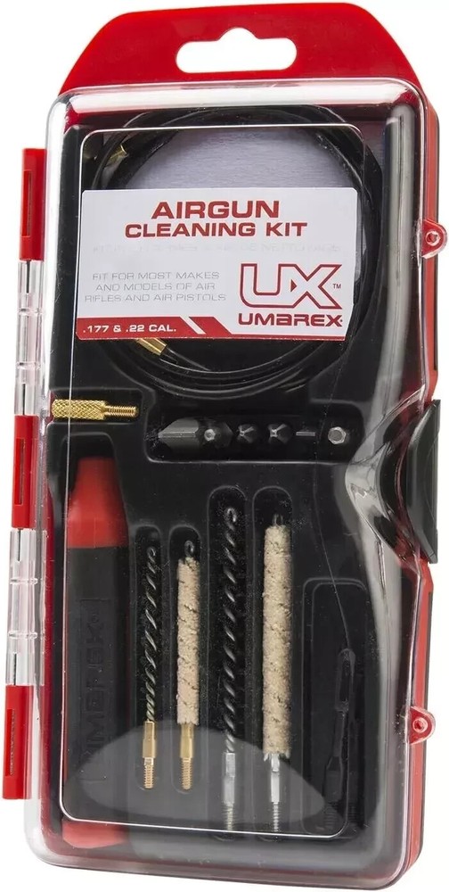 Umarex .177 and .22 Caliber Air Gun Cleaning Kit – Includes Cleaning Rod,