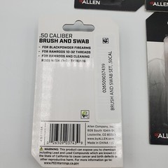 Lot Of 4 Allen Thunder Cloud .50 Caliber Brush And Swab 87114A New 10-32