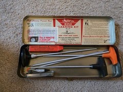Outers Rifle Cleaning Kit No. 477 .22 LR Made in USA Vintage (Incomplete Look)