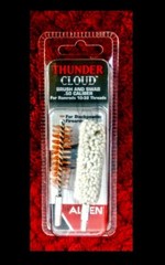 Allen Thunder cloud brush and swab .50 caliber for ramrods 10-32 threads