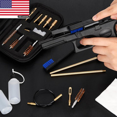 Universal Handgun Cleaning Kit .22,.357,.38,9Mm,.45 Caliber Pistol Cleaning Kit