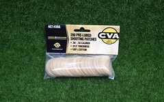 CVA Slick Load Prelubed Shooting Patches .50 – .58 Caliber ~ [100 Pack] #AC1439A