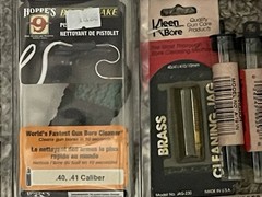 Cleaning Supplies For 40, 41 & 10mm Guns Includes Froglube Mini Tube & BoreSnake
