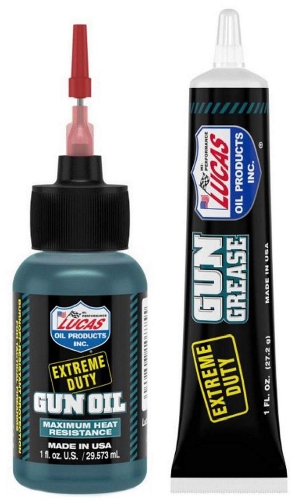 Lucas Extreme Duty Gun Lubricant 1oz Heavy Duty Rust Protection Moisture Defense