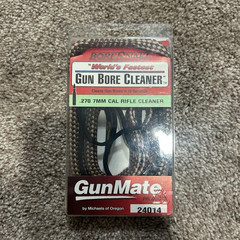 BoreSnake Gun Bore Cleaner .270 Cal/7mm Washable Reusable Compact MPN 24014