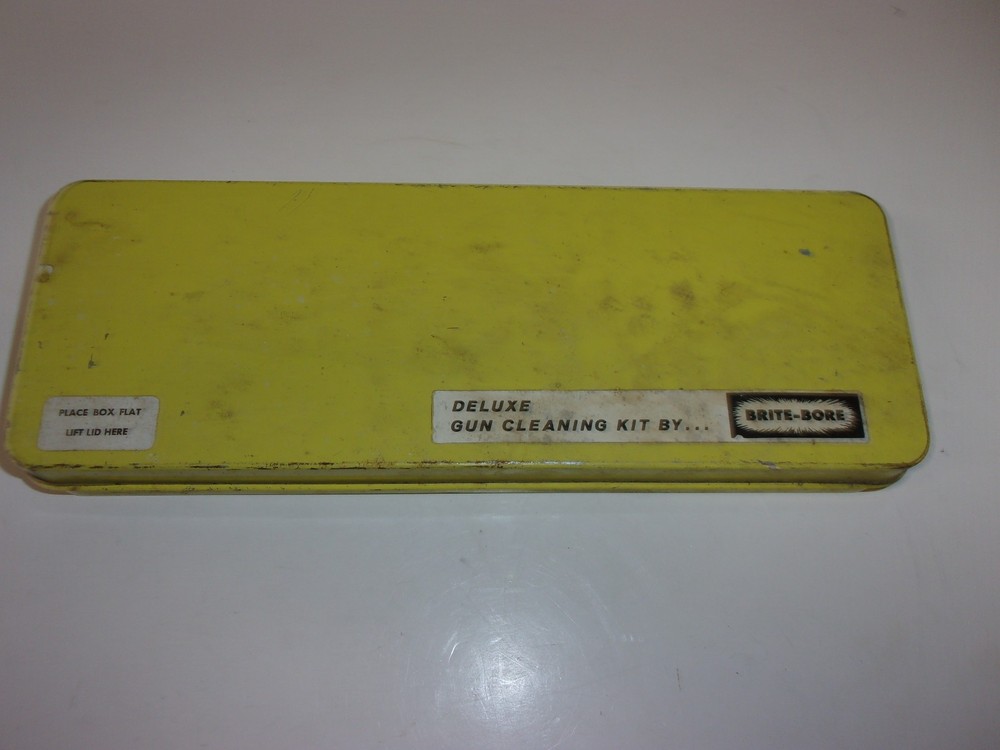 Vintage Mill Run Products Co. Brite-Bore Deluxe Gun Cleaning Kit With Gun Oil,
