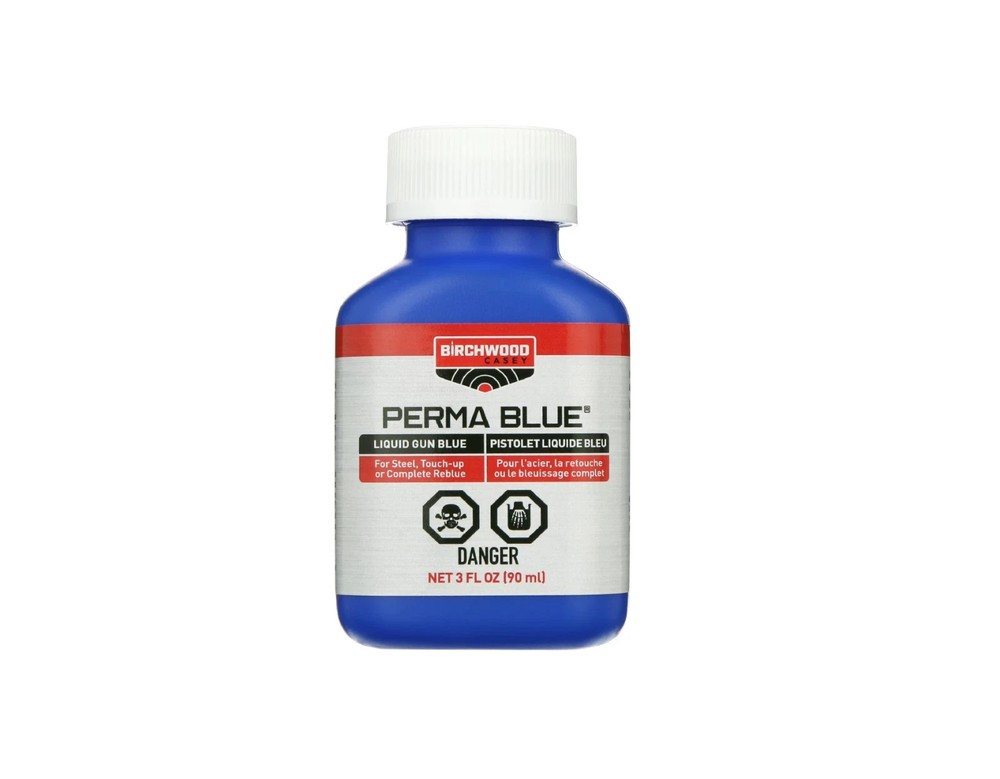 Birchwood Casey PERMA BLUE LIQUID Air Gun Shotgun Blueing 90ml [13125].