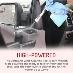 I Air Cleaning Gun – Deep Cleans Auto Interiors & Exteriors – Compressed Air …