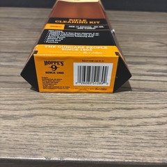 HOPPE’S GUN CLEANING KIT .308 7.62MM .30-06 .300 CAL PATCHES OIL SOLVENT NEW KIT
