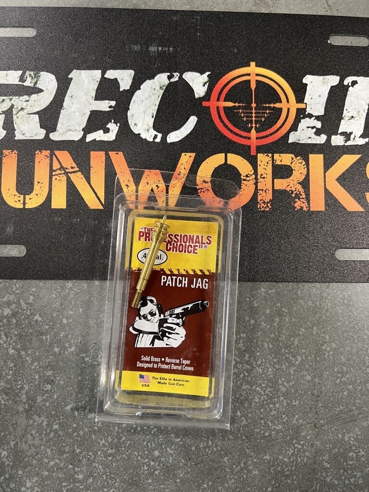 The Professional’s Choice Brass Patch Jag .40 Caliber