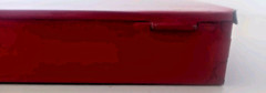 Vintage Montgomery Ward Western Field Cleaning Kit Red Metal 13 x 4 1/4 x 1 1/2″