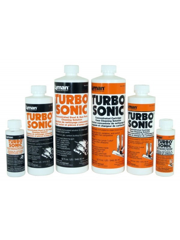 Lyman Turbo Sonic Ultrasonic Cleaning Solution – Choice for Brass or for Steel