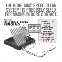 Real Avid Bore-Max Speed Jags & Patches Multi-Cal Pack – Set of 10 Jags AVBMJAGS