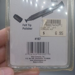 Allen Lens Cleaning Tool 197 For Scopes And Binoculars