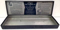 Vintage JC Higgins Gun Cleaning Kit Metal Box 2143 Sears and Roebuck Unrestored