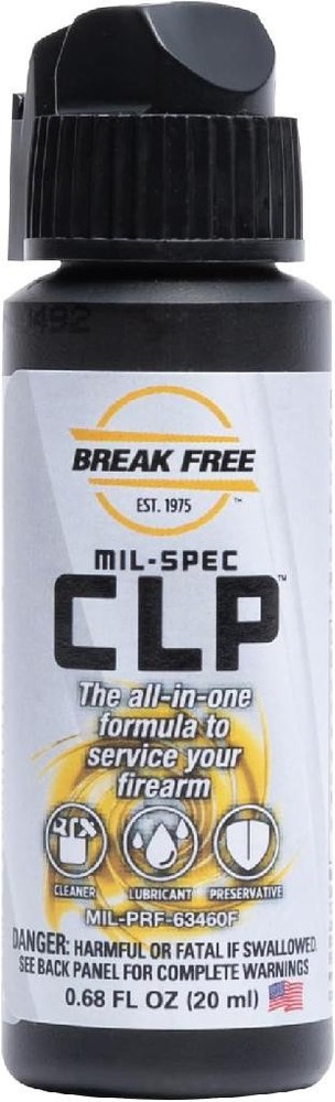 Break Free Mil-Spec CLP Cleaner – Lubricant + Protectant Gun Cleaning Oil