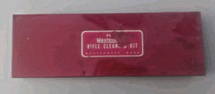 Vintage Montgomery Ward Western Field Cleaning Kit Red Metal 13 x 4 1/4 x 1 1/2″