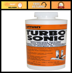 Turbo Sonic Case Cleaner for Reloading, Brass & Gun Parts – High Efficiency Ultr