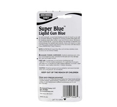 2 PACK Birchwood SUPER BLUE Liquid Gun Blue FOR BLUEING POLISHED HARDENED STEELS