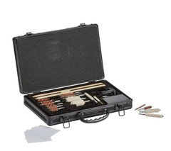 32 piece Gun Cleaning Kit Black with Case, Bore Brush,