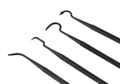 4pc 7″ Double Ended Gun Rifle Pistol Cleaning Nylon Pick Set Crafts Auto Tool