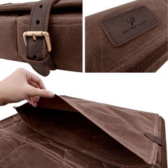 Waxed Canvas Cleaning Mat, 59″ x 18″ Large Cleaning and Shooting Mat Pad, Por…