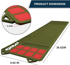 Gun Cleaning Mat Large, Rifle Shotgun Maintenance Mat Anti-Slip Thick Rubber Mag