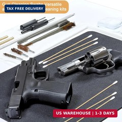 Eyxformula 200/400 Pcs Gun Cleaning Swabs with Double Pointed Tips, 6 Inch Sturd