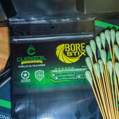 Field & Range Bore Stix | Pre-Saturated Gun Cleaning Cotton Swabs | Caliber Spec