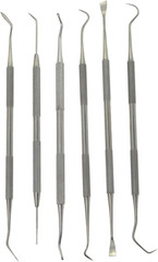 Gun Cleaning Brush & Pick Kit-Double Ended Brass Copper Nylon Steel Brush & Meta