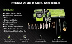 Portable Universal Handgun Cleaning Set – Includes Bore Mops
