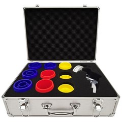 1/4″ To 2″ Hoses Pneumatic Cleaning Gun With 9 Nozzles and a Storage Box