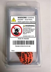 9mm Orange Gun Bore Snake, Pistol Cleaner, also works 380acp, 38sp, 357 Billman