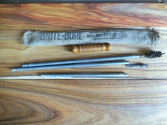 Old Mill-Run Products Co. Ohio-Brite-Bore Gun Cleaning Rod Kit wood handle #31