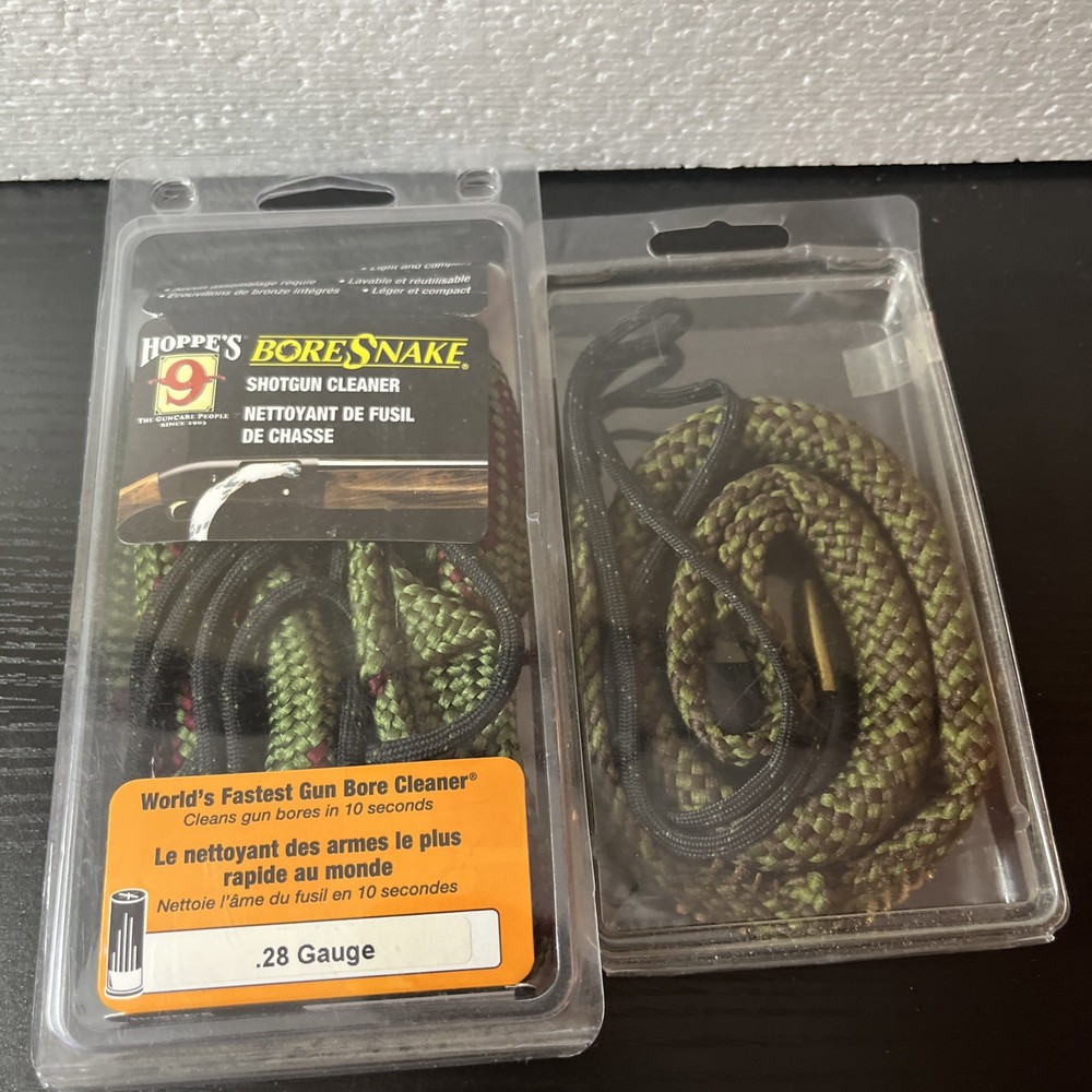 2 New Hoopes Bore Snakes